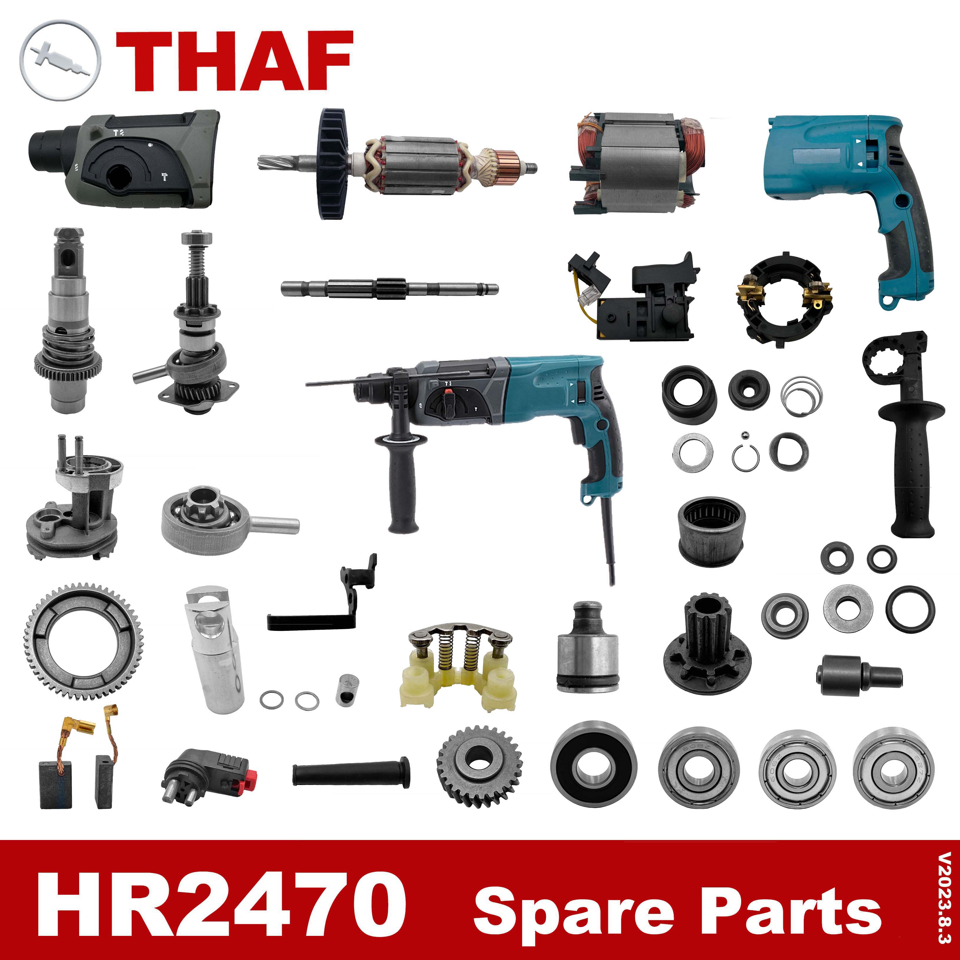 Ersatzteile für Wobble-Lager für Makita-Bohr hammer hr2470 b22