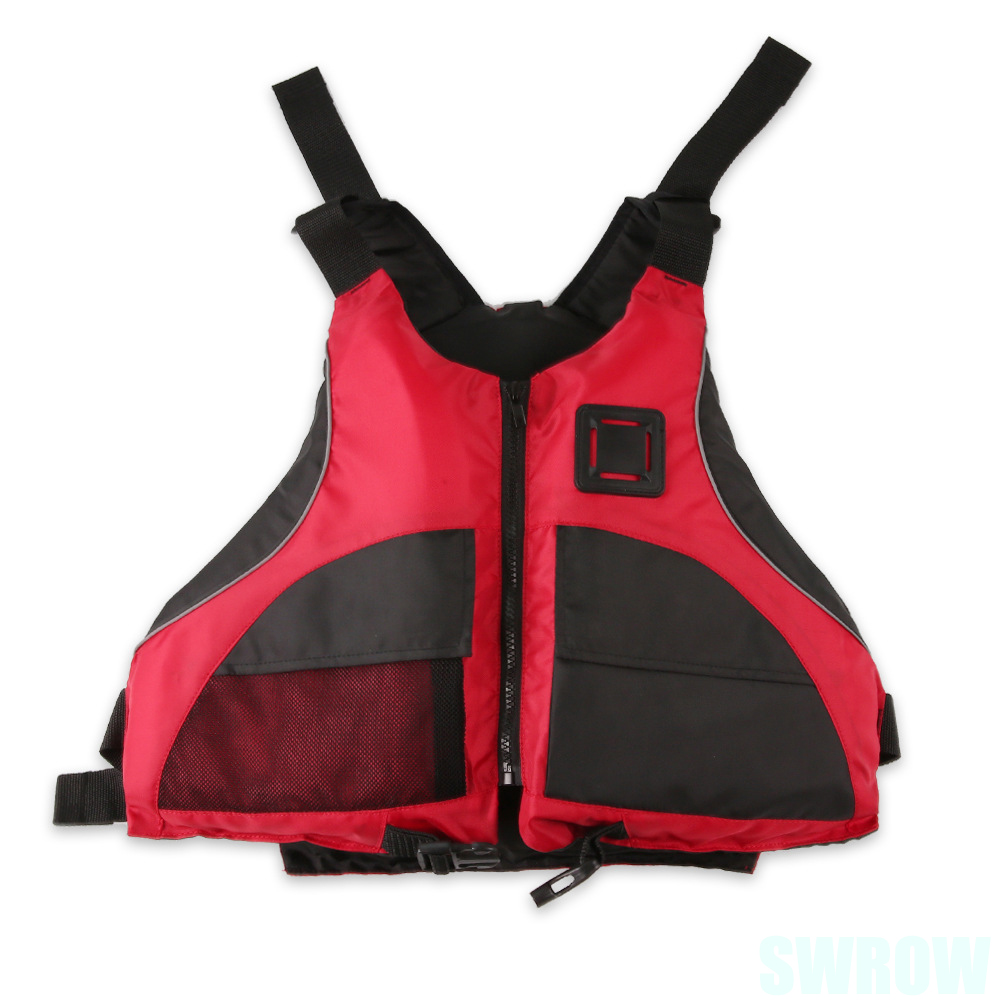 Multifunctional Adult Buoyancy Vest Big Pocket Fishing Suit Swimming Rafting Surfing Safety Life Jacket EPE Foam Floating Vest