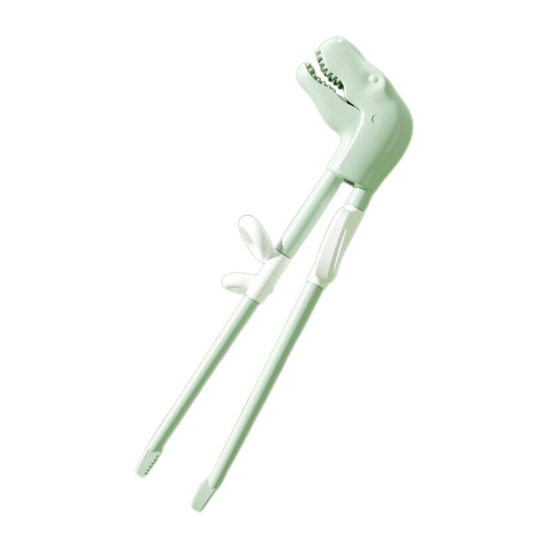 1 Pair Of Pink green blue dinosaur Cubs Learning Training Chopsticks Kids Children Chinese Chopsticks Learning Kitchen Accessori: GN