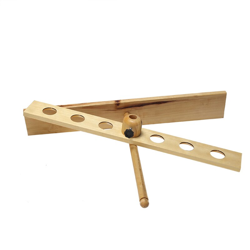 Wooden Funnel Stand Support Rack Lab Supplies 2 4 6 holes