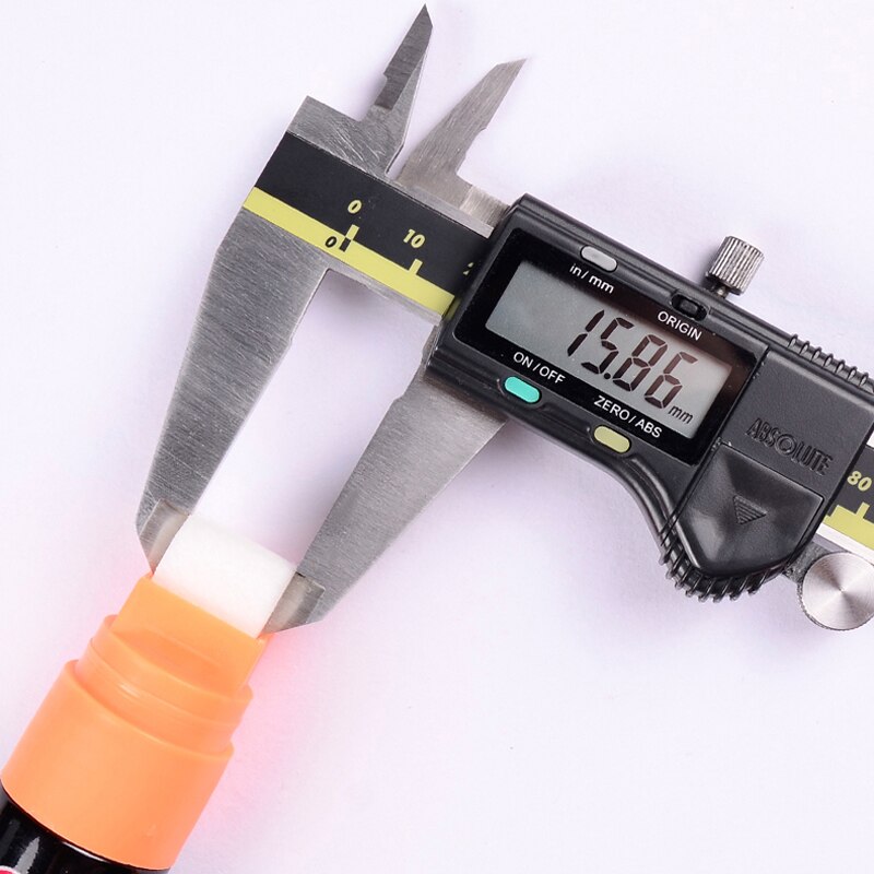 Fluorescerande penna special fluorescerande penna 15mm glasplatta självlysande svart tavla märkpenna med stor kapacitet