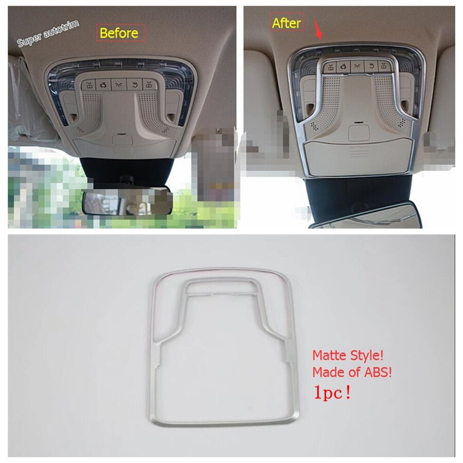 Lapetus matt Innen umrüsten Bausatz Sicherheit Gürtel Schnalle/Tasse Halfter Abdeckung trimmen Für Mercedes-Benz V Klasse V260 w447 - ABS: Modell F