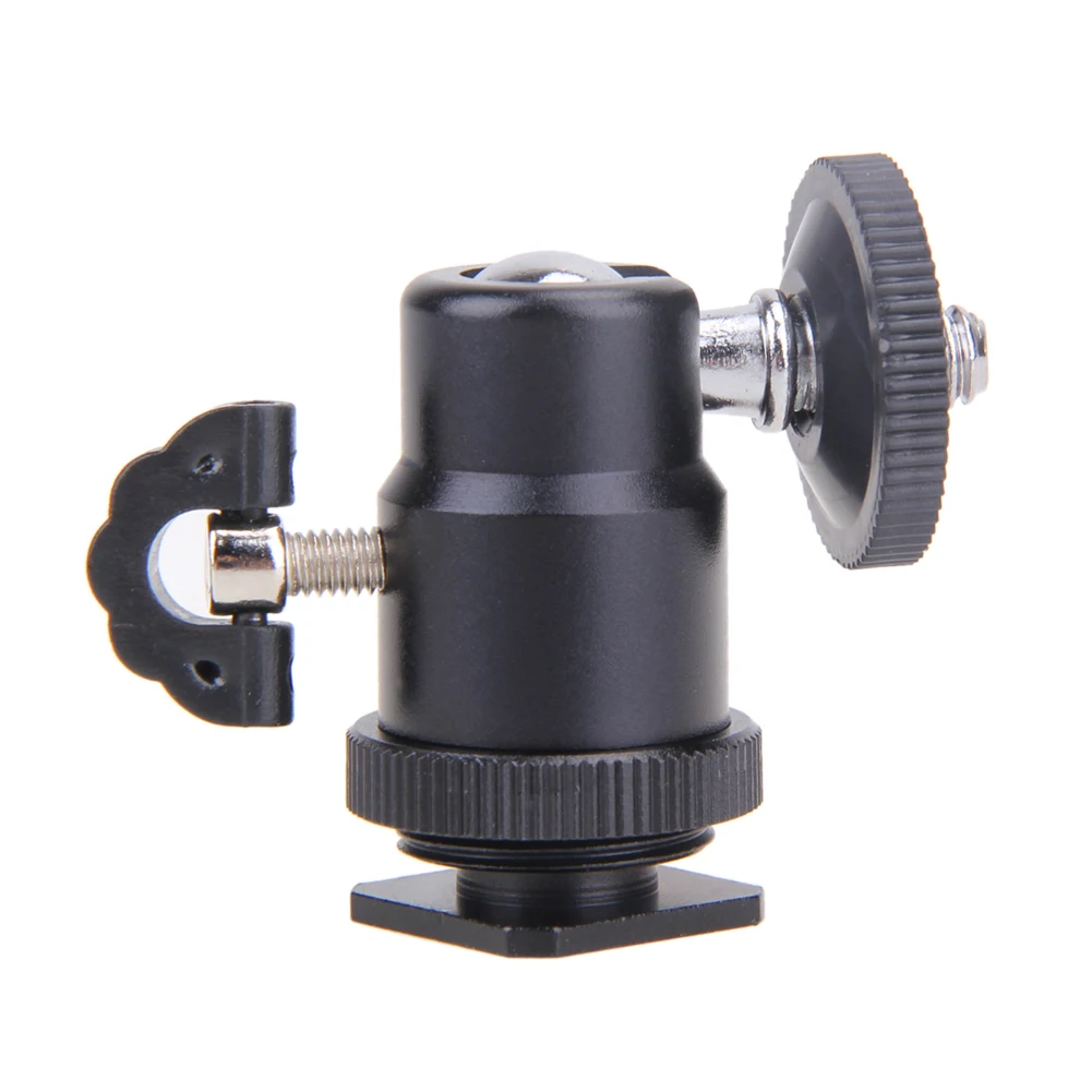 5/4//1Stck Kugelkopf für Kamera Stativ LED Licht Blitz Stativ Halterung Halterung Blitzschuh Adapter Wiege für Kanon Niko