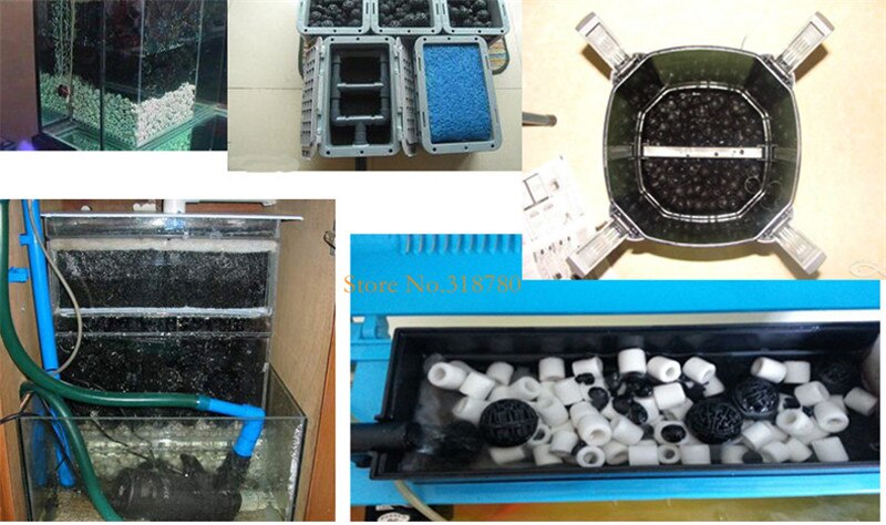 2-50 st biobollar akvariefilter media akvarium koi damm filter damm sump filter material biologisk boll