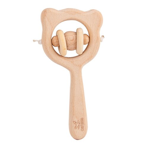 Holz Rassel Baby Spielzeug 0 6 12 13 24 Monate freundlicher Neugeborenen Pädagogisches Spielzeug Von 0 Entwicklungs Hand Griff rasseln Für freundlicher