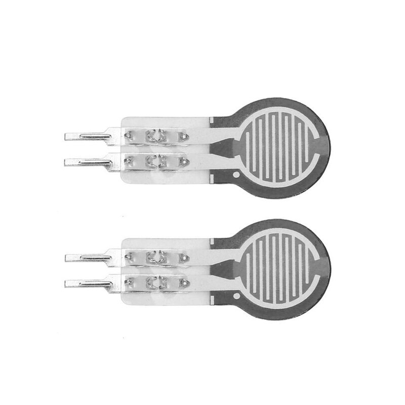 Kraft sensor ,2 stk 20g-2kg høy presis motstandstype tynn film trykk sensor sensor