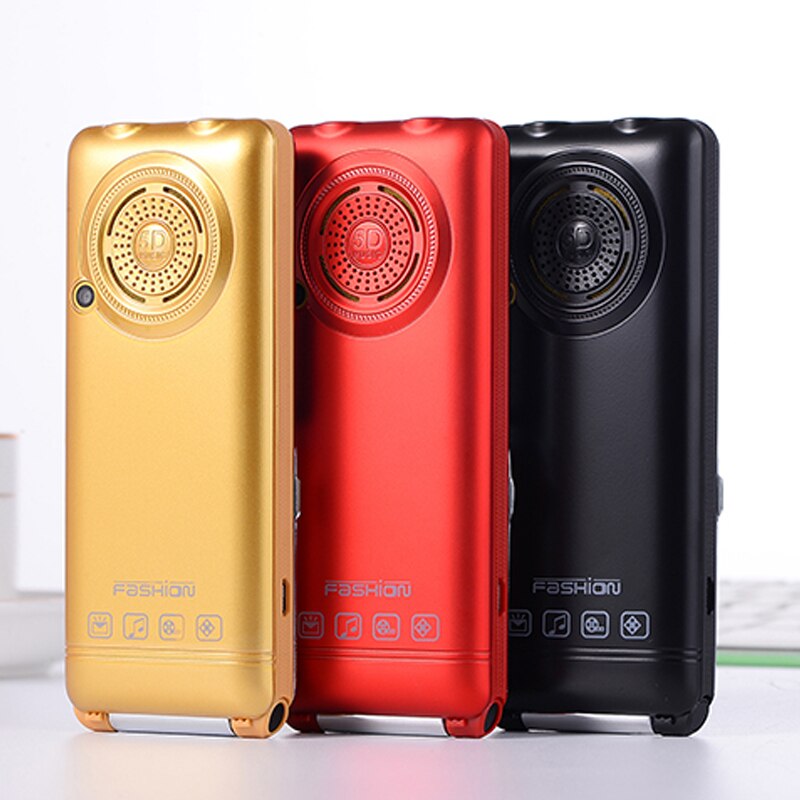 MAFAM Unlock Flip Metal Mobile Phone One Key Dual Torch FM Bluetooth SOS Speed Dial Old Man Senior Cell Phone Dual Torch P094
