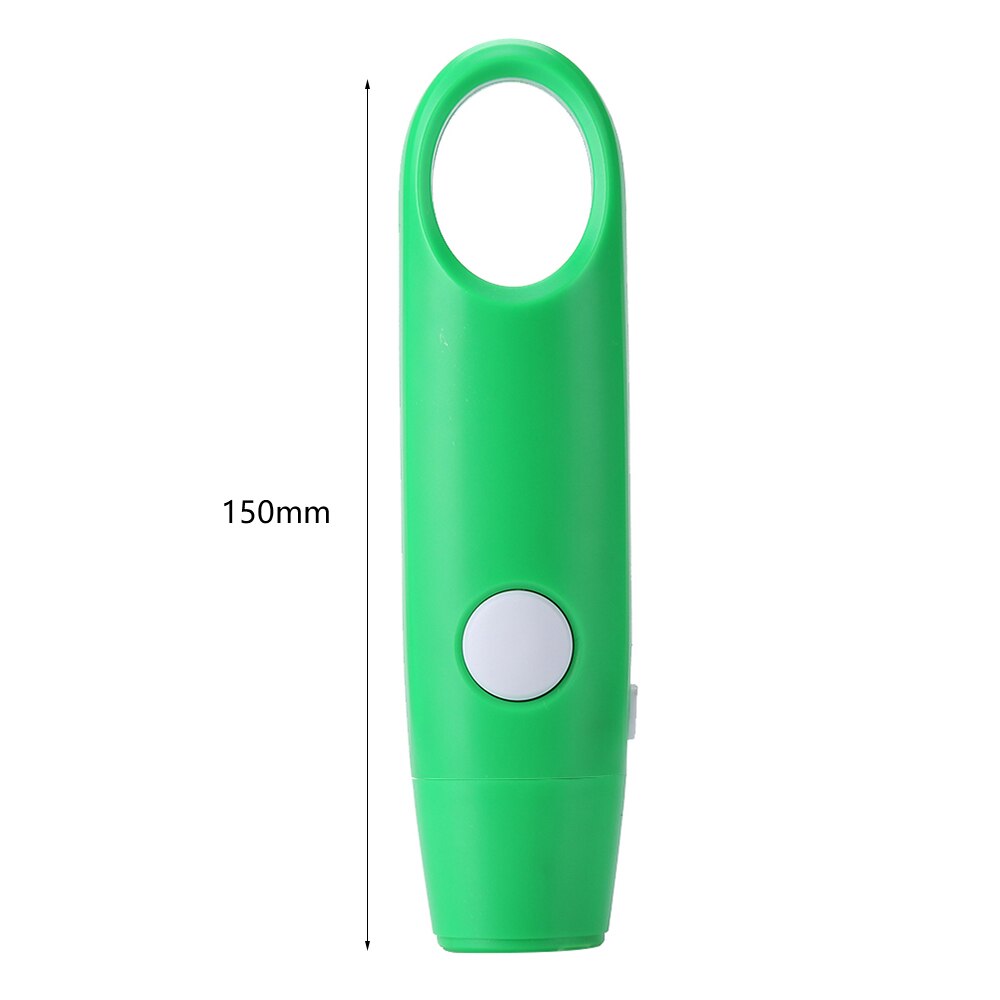Sifflet électronique pour arpenteur électrique pratique, pour survie en plein air, jeu de basket-ball, pom-pom girl: Green