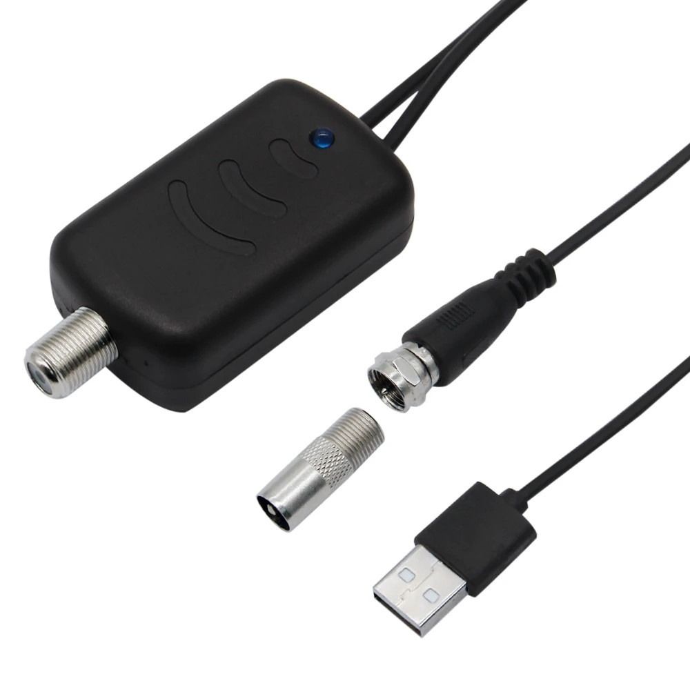 HD Channel Low Noise 25DB Convenience HDTV Antenna Amplifier Antenna Amplifier HDTV Signal Amplifier TV Signal Amplifier