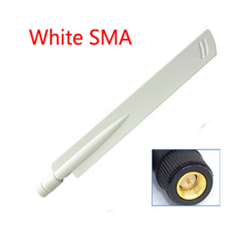 15 dbi 433 Mhz Antenne 433 MHz antena GSM Sma-stecker RP SMA Stecker für Schinken Radio Signal Booster: Weiß