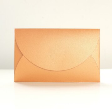 20 stk perle papir perle blanke mini papir konvolutter bryllup invitation konvolut, konvolutter 60mm x 90mm: Guld kobber 20 stk