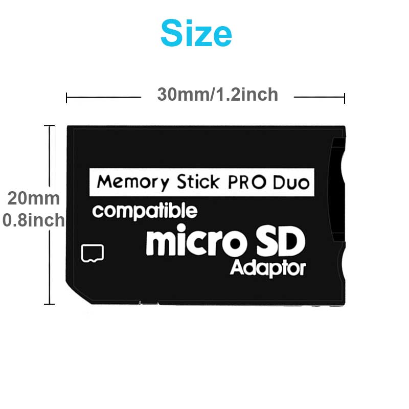 Ingelon minnekort adapter micro sd til minnepinne adapter conventer etui for psp micro  sd 1mb-128gb minnepinne pro duo