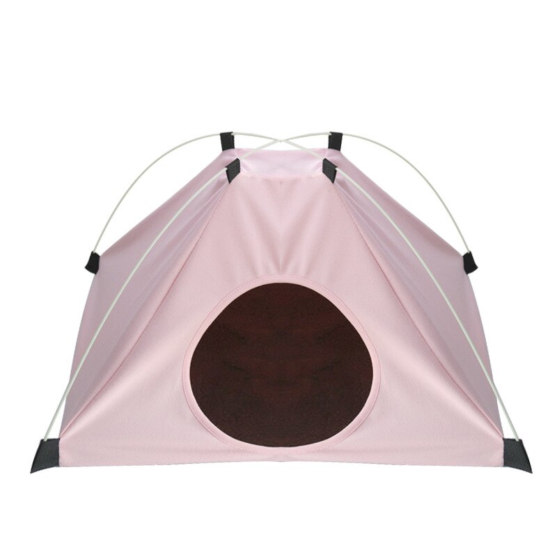 The Pet Tent Nest Can Be Folded with A Velvet Pad To Keep Warm Cat Litter Four Seasons Universal Doghouse Tent