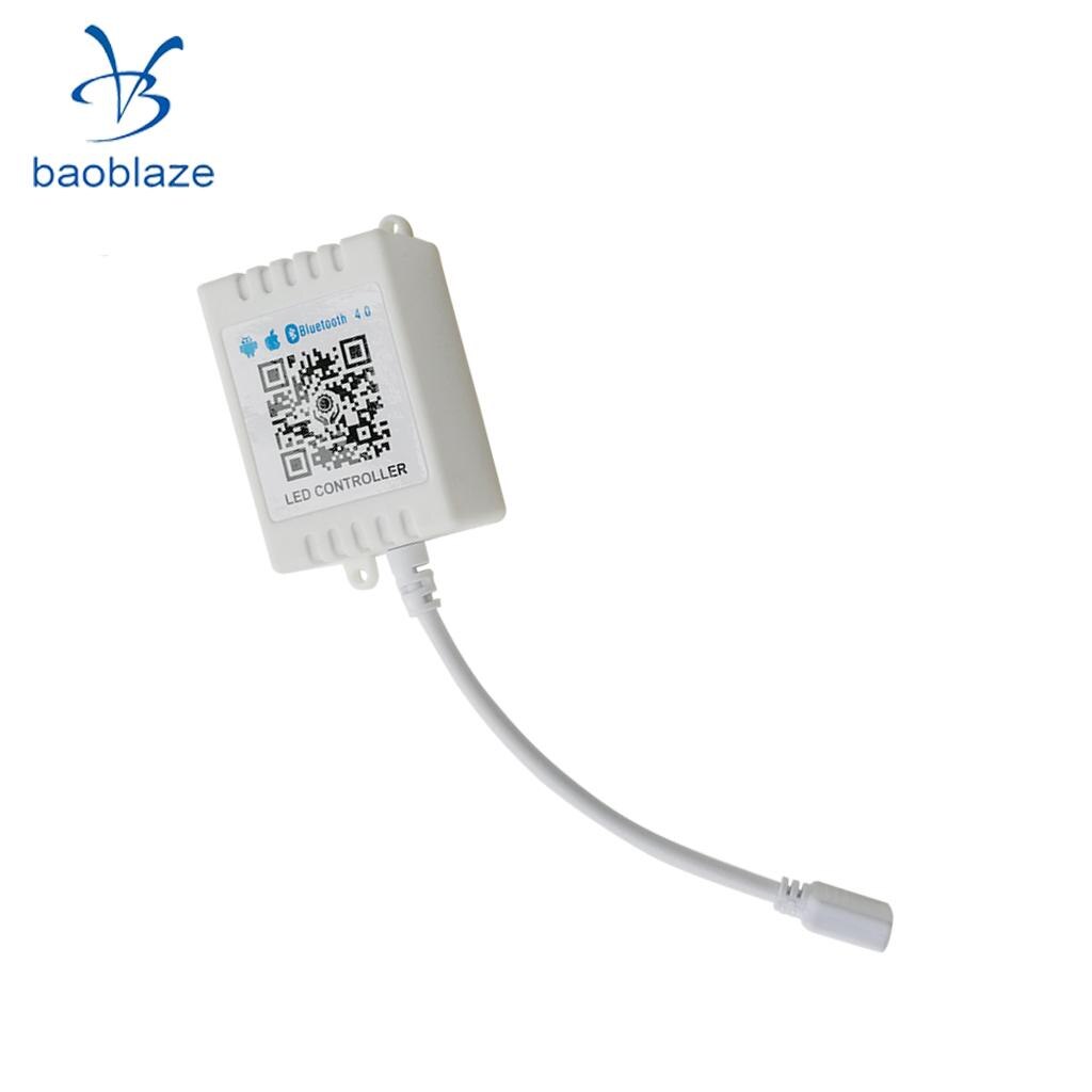 Baoblaze Phone App Controlled Mini RGB Wifi Wireless LED Controller Remote LED Dimmer for RGB LED Strip Lights Modules