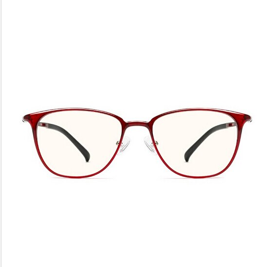Gafas Xiaomi Mijia TS anti-azules para aliviar la fatiga ocular, gafas de lectura para oficina para hombres y mujeres, gafas todo-en-uno, pantalla Anti-electrónica: Rojo