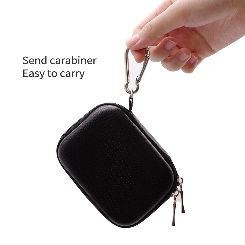 Portable Carrying Storage Bag For MP3 SD Card Holder Earphone Earbud USB Flash Drive Bag case SD Card USB Flash Drive Box