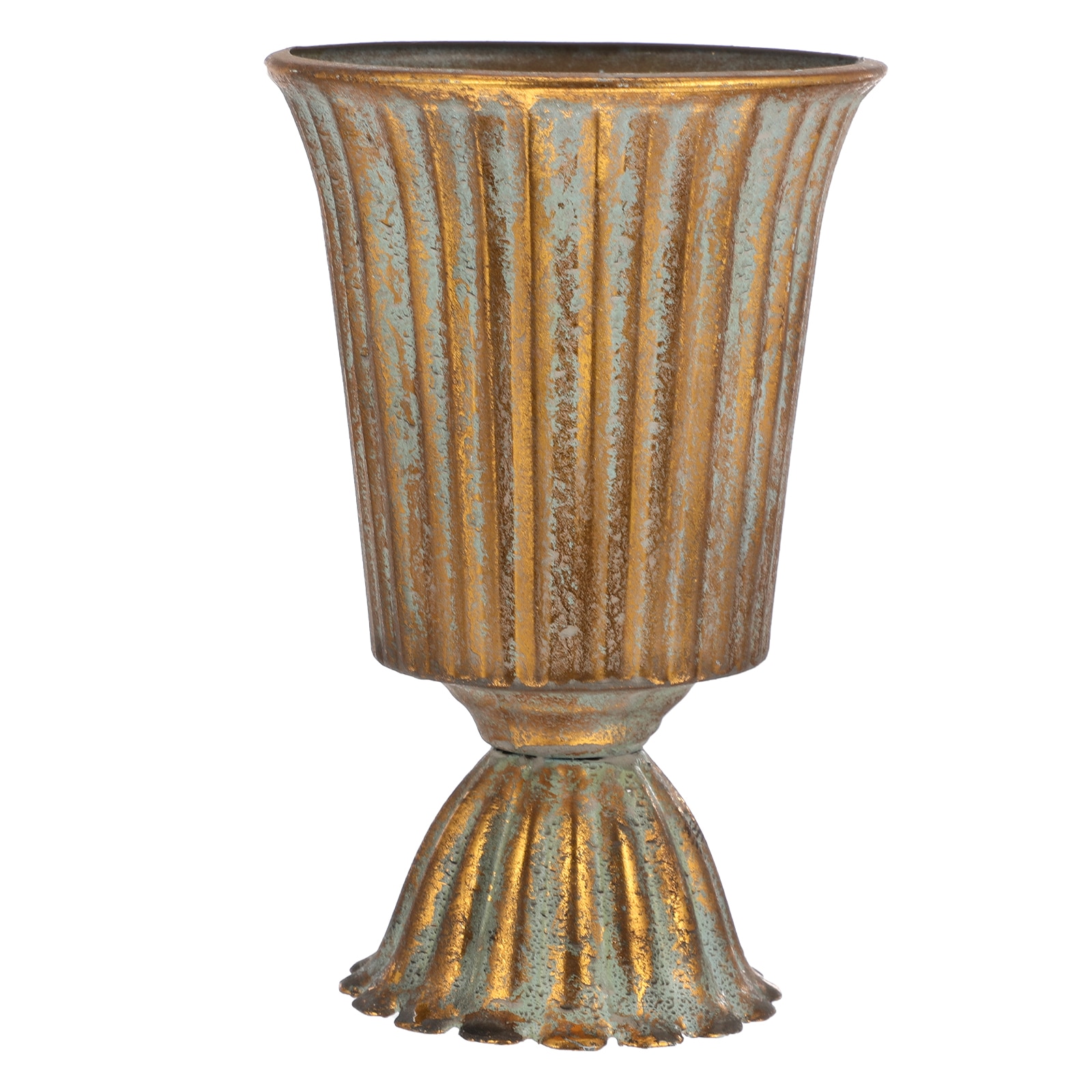 1pc Safe Retro Iron Drum Iron Planting Barrel Planter Bucket Flower Bucket for Garden Home Store