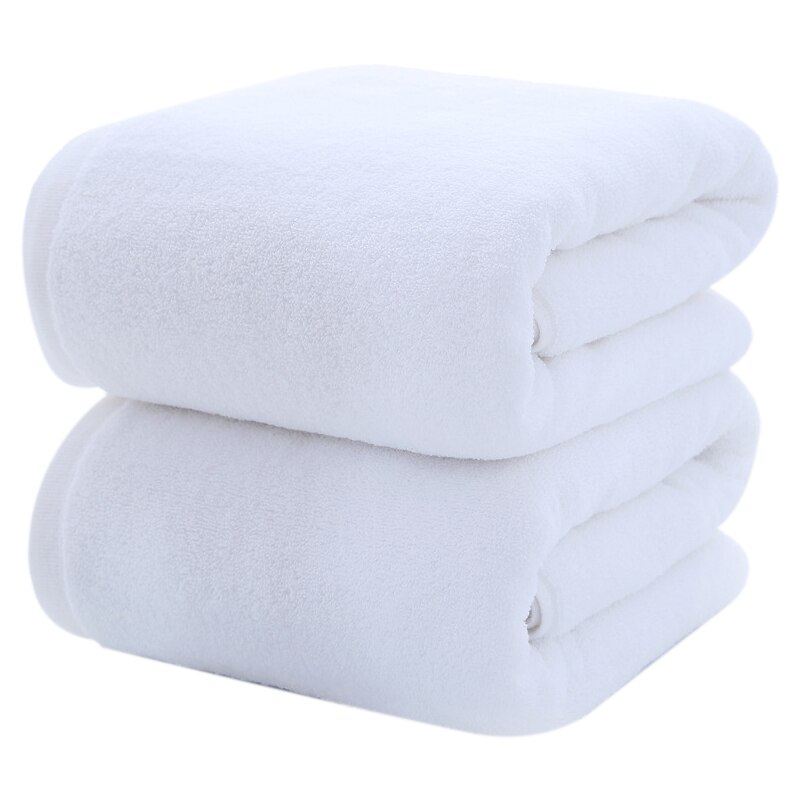 Luxury Bath Sheet Towels Extra Large Highly Absorbent Hotel Spa Collection 70X140cm 2 Pack (White): Default Title