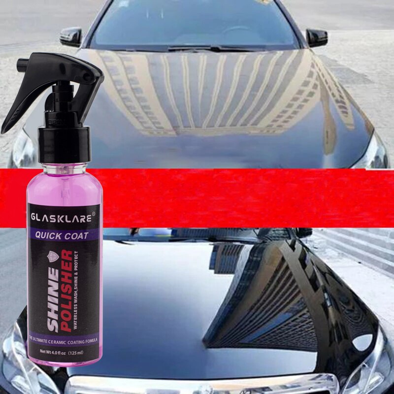Car Ceramic Coating Car Wax Polish Spray Waterless Car Wash Liquid Glass Super Hydrophobic Scratch Repair Anti-scratch
