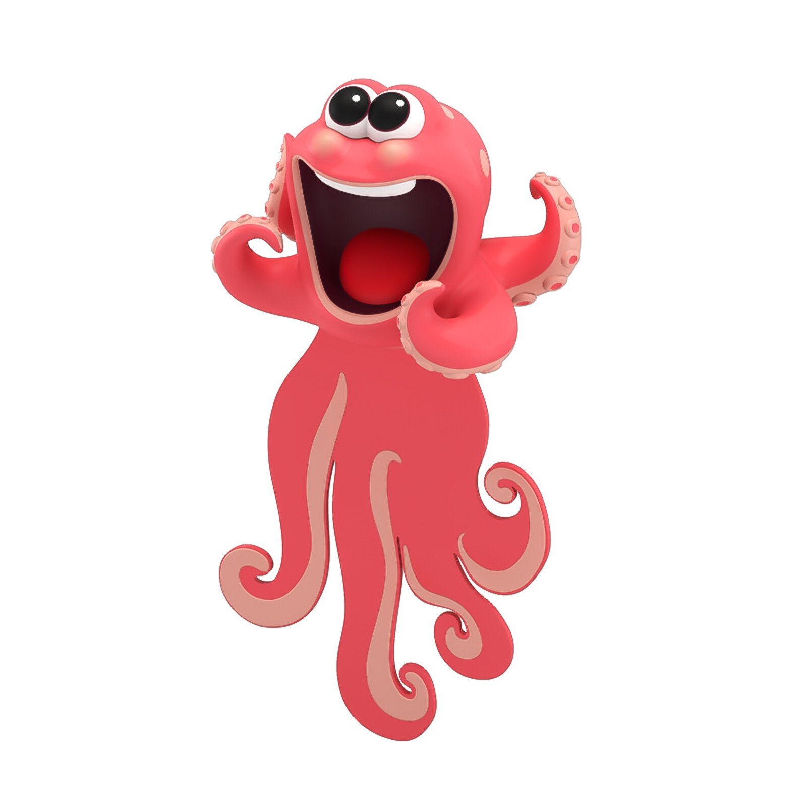 3D Stereo Cartoon Marker Animal Bookmarks Cute Cat PVC Material Funny Student School Stationery Children Bookmark: J