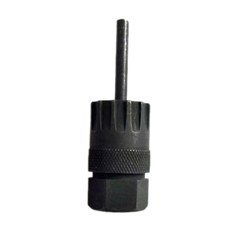 Cassette Lockring Remover Tool Fiets Zwart Met Naald Voor Shimano Sram Sunrace