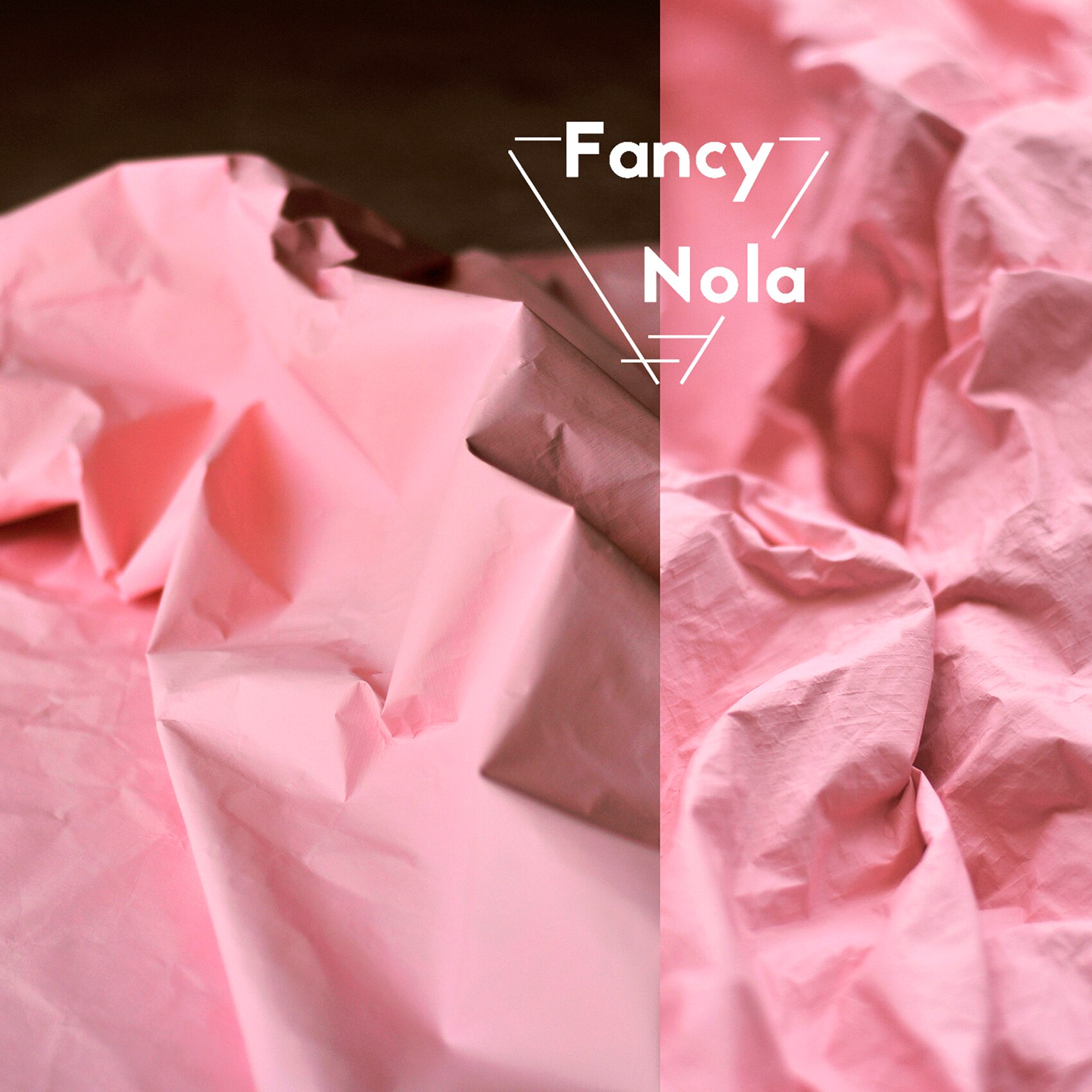 Rivefast mat lyserød vaskbar papirklud 145cm bredde teknologisk importeret stof  ss008