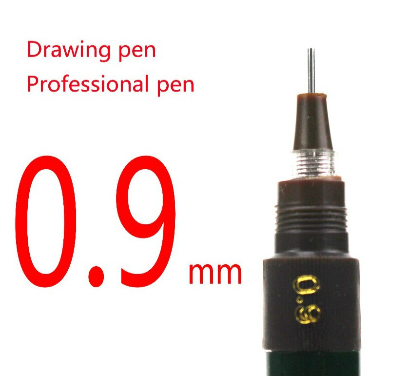 HERO 5PCS 0.9mm Oplaadbare inkt naald pennen tekening pen Technische pen