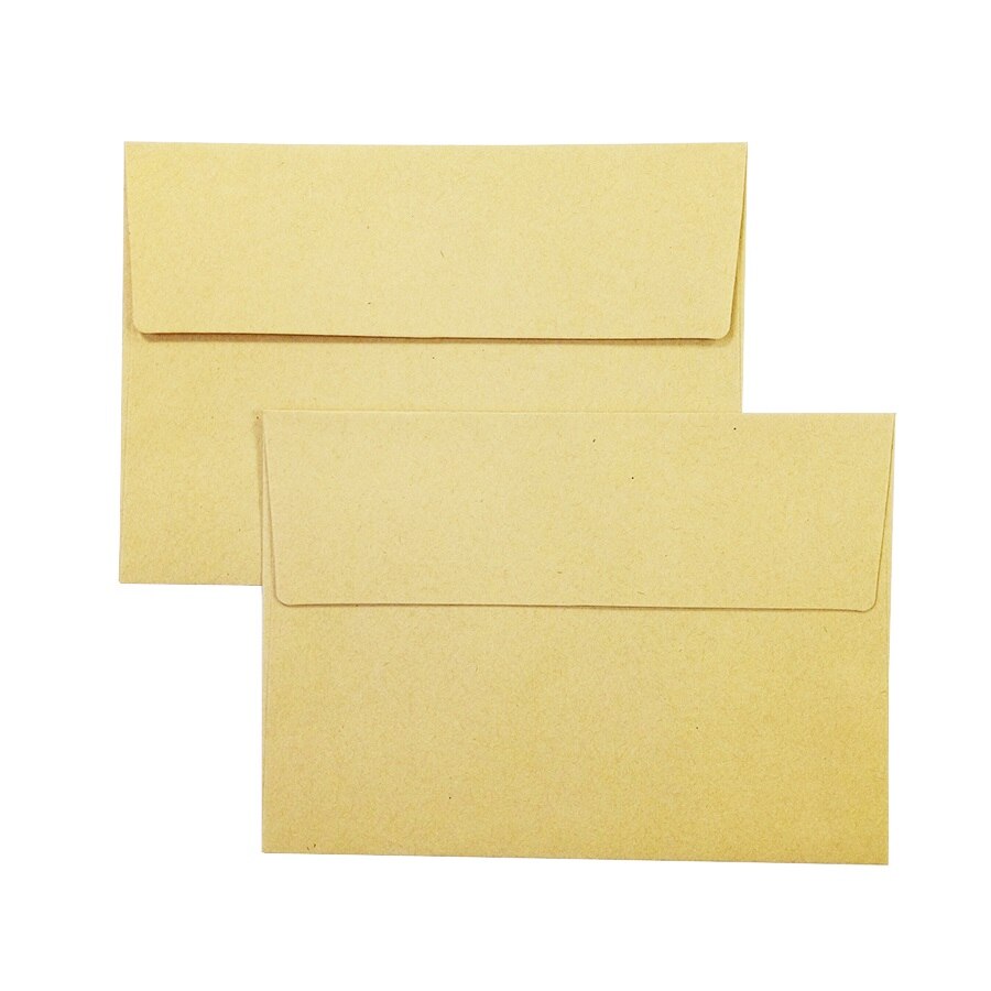 10 Stks/partij Vintage Natuur Stijl Kraftpapier Enveloppen Diy Multifunctionele School En Kantoor Leverancier Briefpapier 160*110 Mm