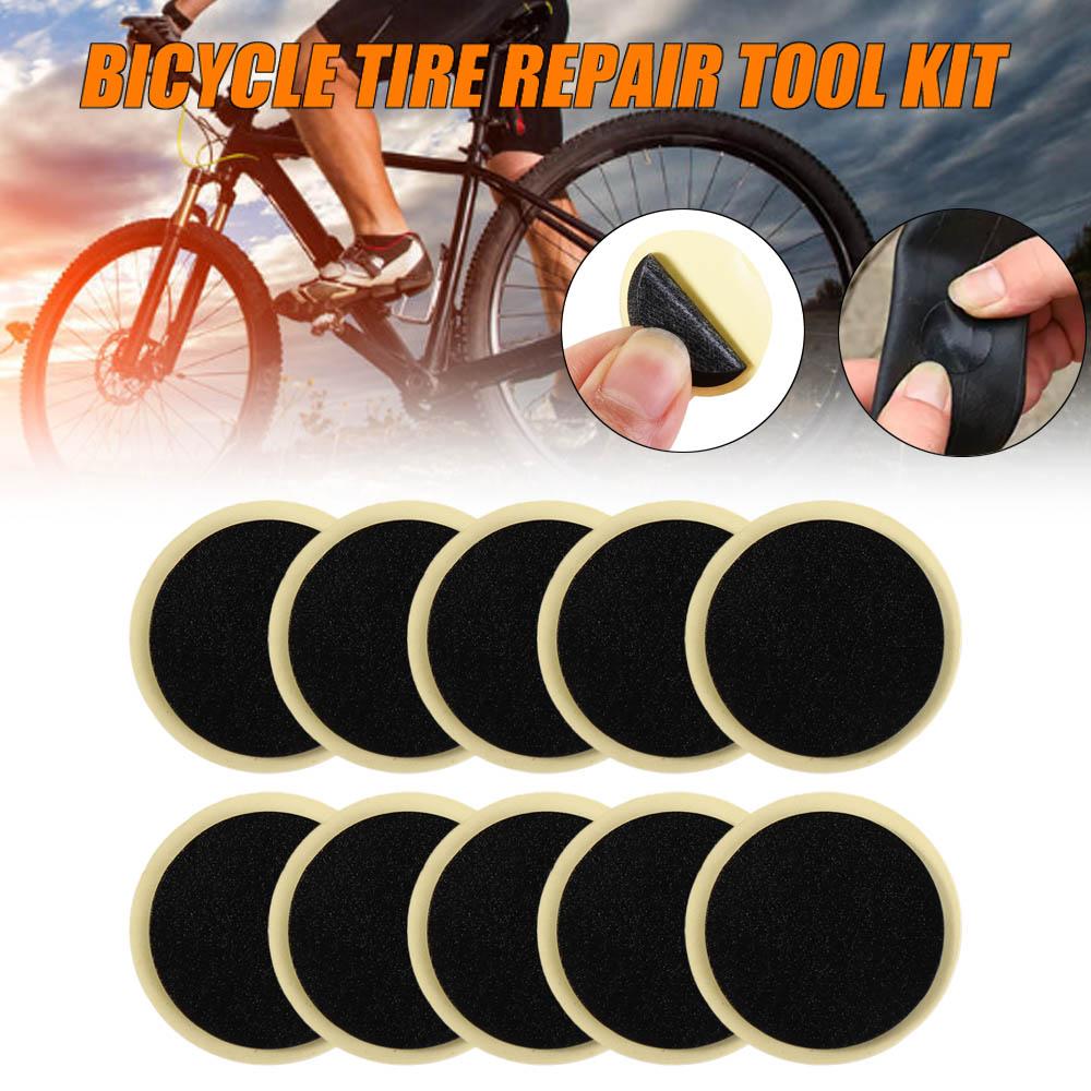 Binnenband Patch Mountain Road Bike Zonder Lijm Rubber Lekke Patches Band Reparatie Tools Fiets Band Patch Fietsband Patch Patch