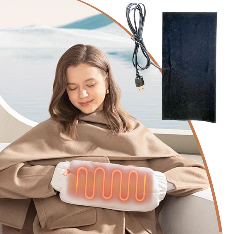 Carbon Fiber Heating Pad USB Charging Car Seat Warming Mat thin film Baby bottles Insulation Heating Pads For Car cushion