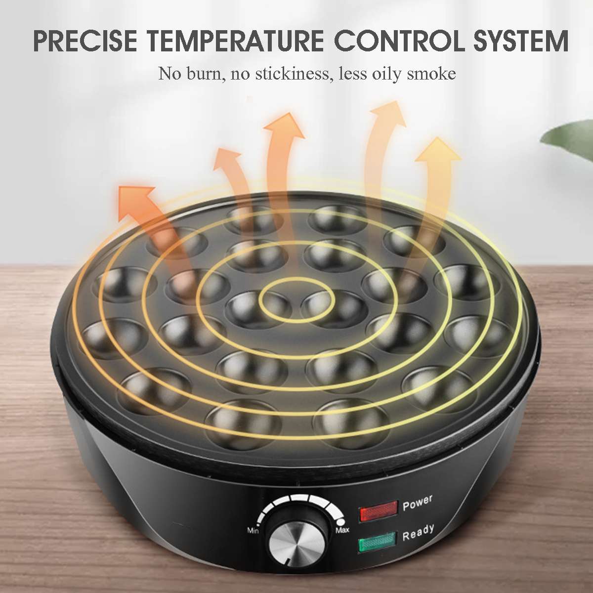 1000W 22 Hohlräume Aluminium Legierung Takoyaki Pfanne Takoyaki Hersteller Krake Kleine Kugeln Backen Pfanne Hause Kochen Werkzeuge 220-240V