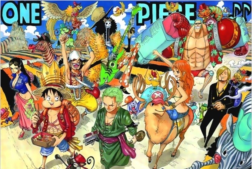 One Piece Jigsaw Puzzle 5000 Pieces Oversized Edition 1000 Block Super Difficult Adult 10000 Pieces Intellectual Difficult