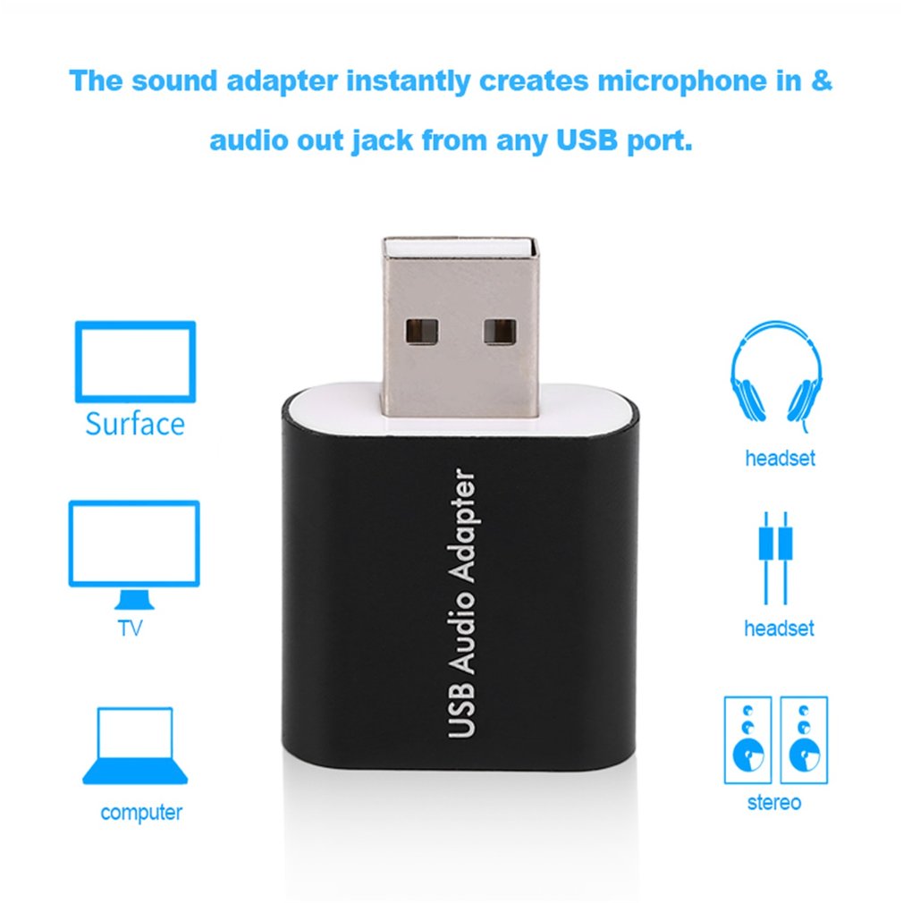 Logilink USB 2.0 Soundkarte Mit Virtual 7.1 Sound