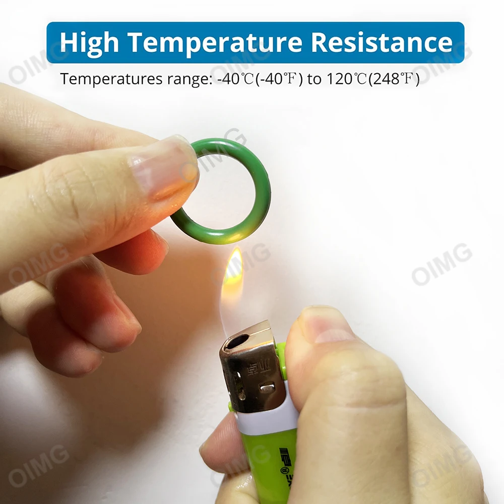 Car Air Conditioning O Ring Nitrile Rubber Sealing Gasket Washer Resist Oil and Heat for Compressor Automotive Repair O-ring kit