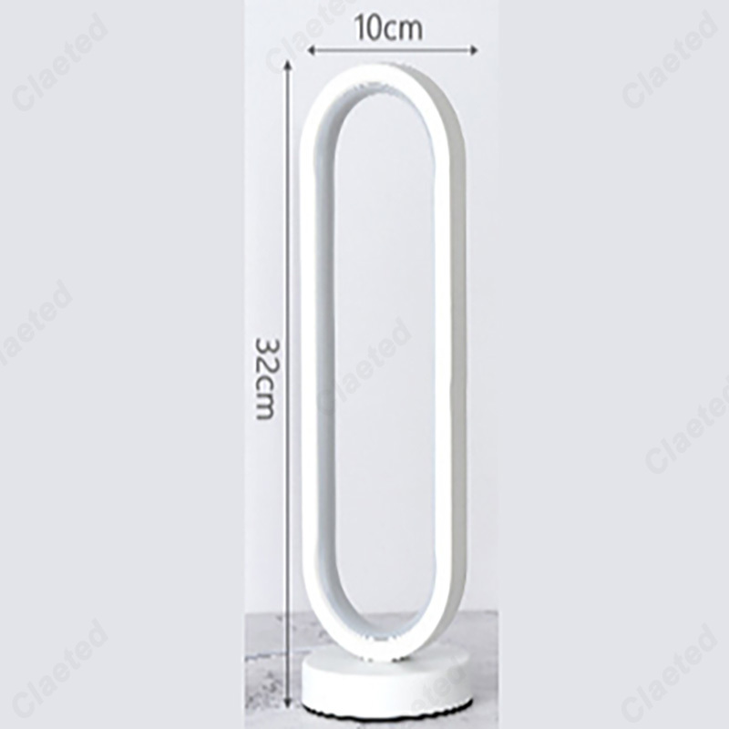 Led Ovale Bureaulamp Retro Eenvoudig Dimbaar Usb Plug-In Slaapkamer Bedlampje Warm Bar Restaurant Sfeer Decoratie Verlichting: YELLOW / green