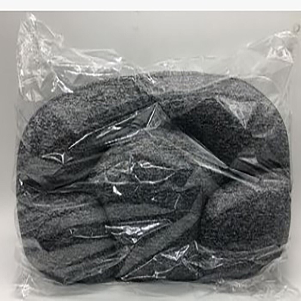 Full circle cloud pillow soft and breathable 3D ergonomic center egg groove sleep pillow neck pillow: Hemp ash