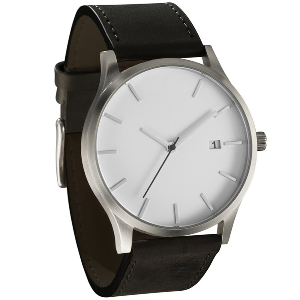 Heren Horloge Sport Minimalistische Horloges Voor Mannen Horloges Lederen Klok Erkek Kol Saati Relogio Masculino Reloj Hombre: 2