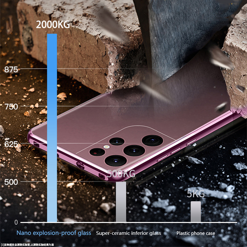 Klare, magnetische schutzhülle aus gehärtetem glas für samsung Galaxis  s22, extrem stoßfeste metall-Stoßstange-hülle für Galaxis  s22 Plus  s22