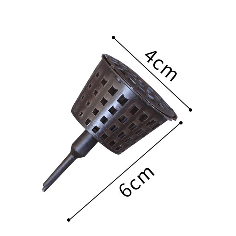 Cesta de tapa de fertilizante, herramienta para plantar bonsái, suministros de jardinería para Osmocote, orquídea, planta de flores, café de plástico, 10 Uds.: DAKF