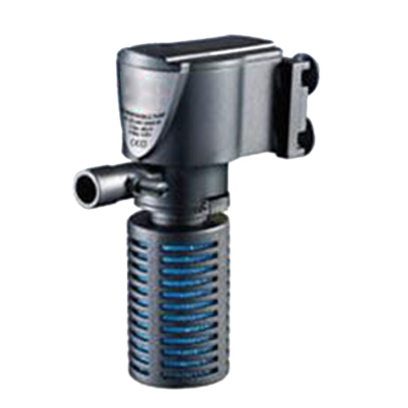 Interne aquariumfilter schildpaddentank vissentank ingebouwde filterpomp met filtersponzen eenvoudige bediening aquariumaccessoires: 666