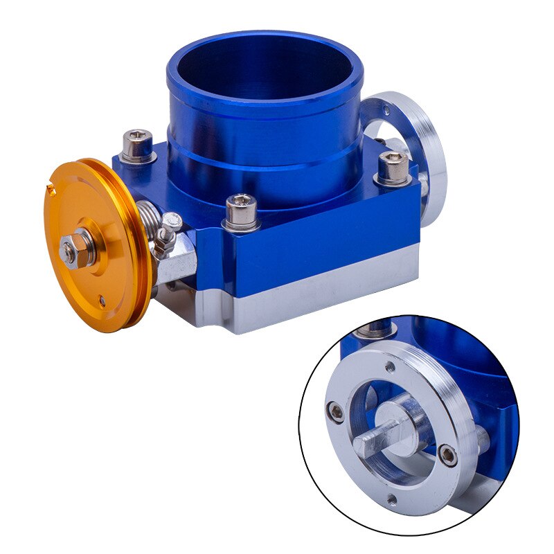 80mm Throttle Body Performance Intake Manifold High Flow Intake Section