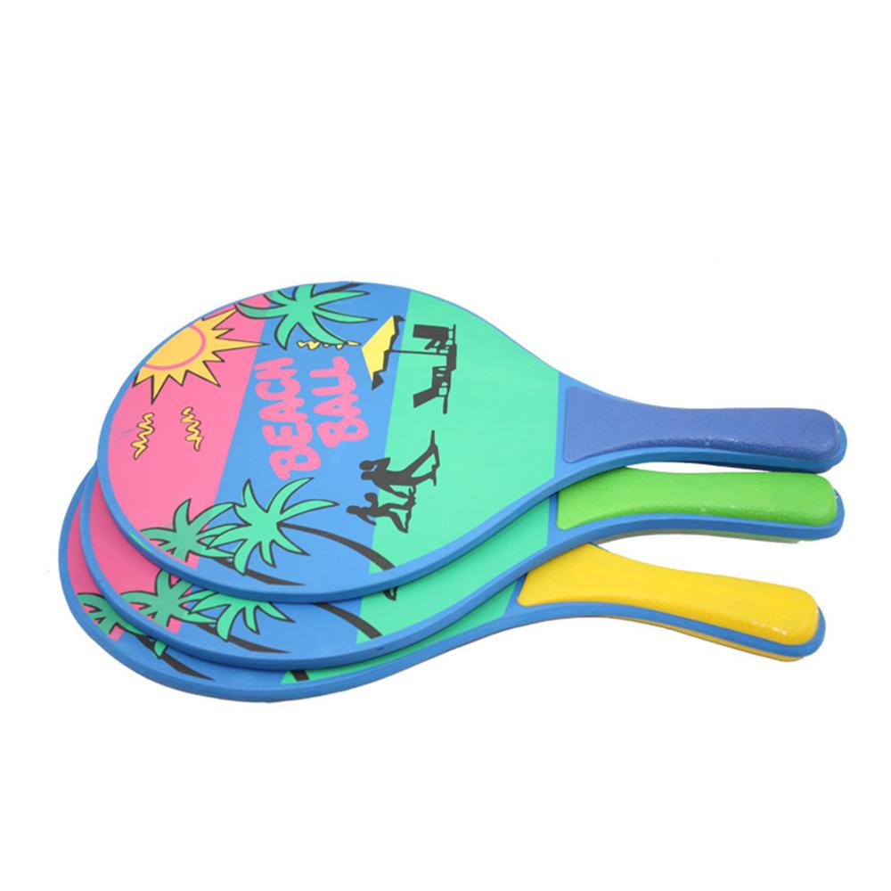 1Set Fun Beach Indoor Multi-Purpose Practical Badminton Paddle Badminton Racquet Set For Kids Children Baby Adults 1