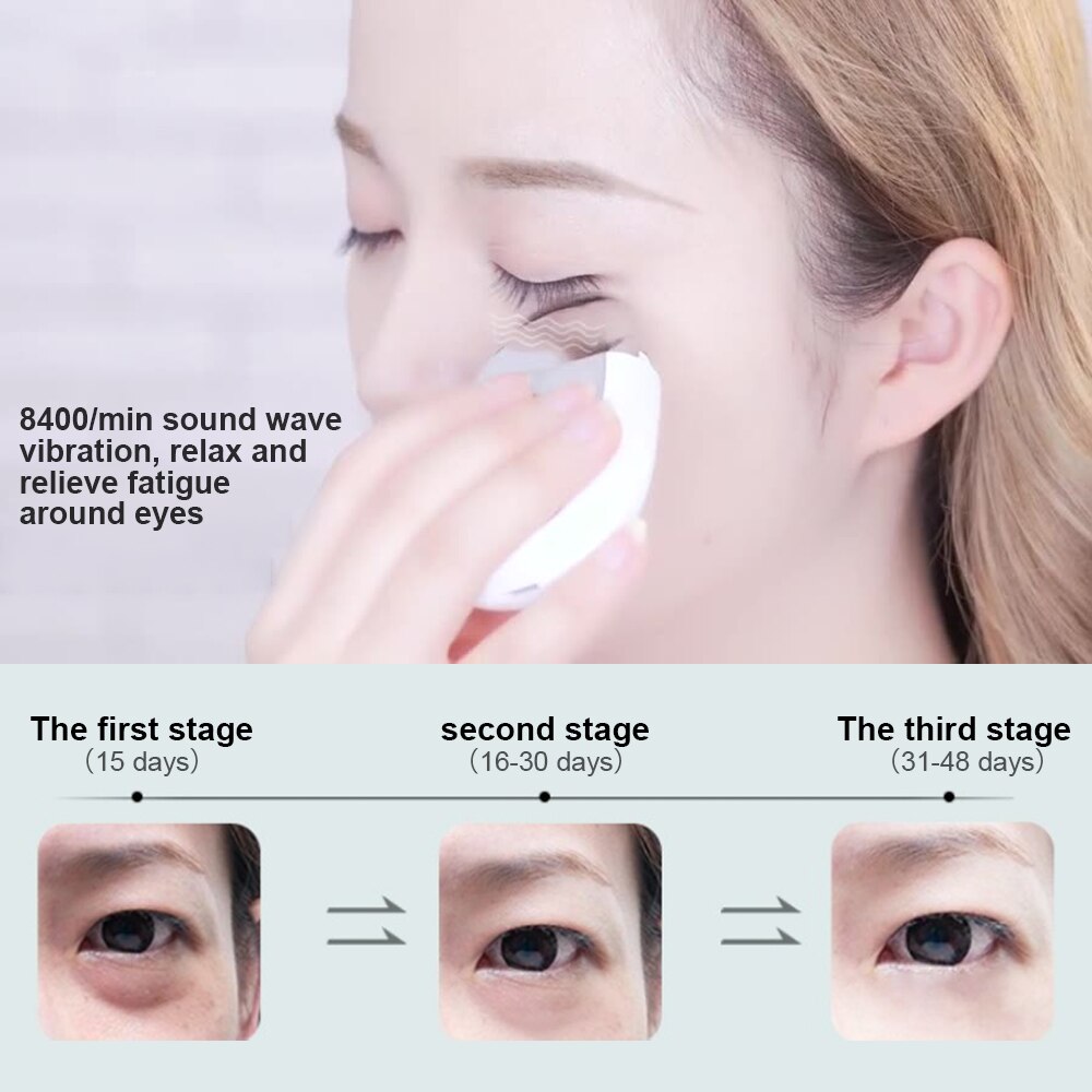 Eye Massager Ionic Eye Lift Anti Aging Machine Face Lift Huidverstrakking Ogen Zakken Remover Galvanische Spa Massage Apparaat Voor gezicht