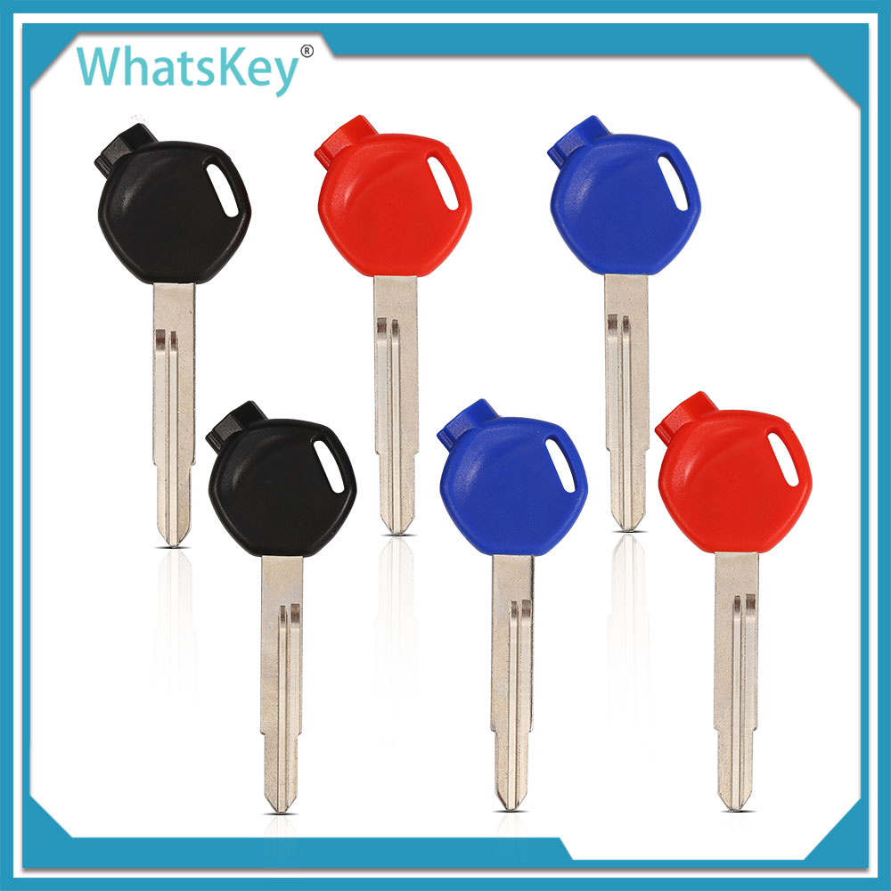 ignition Motorcycle Keys Uncut Blade For HONDA Magnet Motorcycle Anti-Theft Lock Keys DIO AF 61/62 TODAY 49cc Can insert Chip