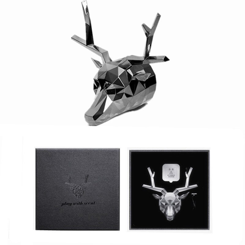 Bulldog Fragrance Deer Vehicle Fragrance Decoration Car Bling Accessories Car Air Freshener Diffuser Vent Clip Car Decoration: CA494-GU