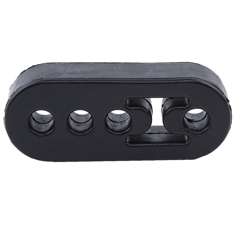 11cm staffe di montaggio in gomma per tubo di scarico regolabili universali a 4 fori per auto, parti di ricambio per auto