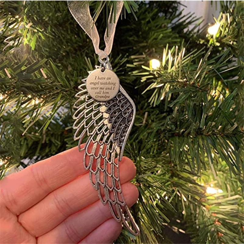 All Family Member Angel Christmas Home Decoration Year Craft Christmas Tree Ornament Christmas Decorations Hanging Pendants: for Grandpa