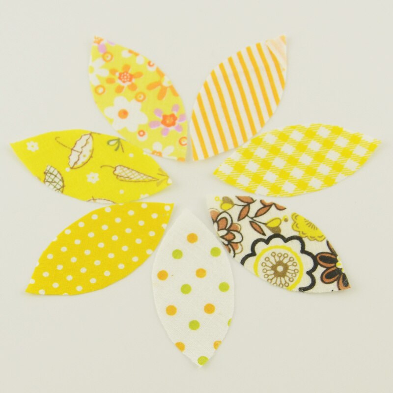 Leaf Precut Cotton Patchwork Fabric Charm Pack Quilting Fabrics Random 100 pcs/lot 50 Designs 6.5CMx6.5CM Telas