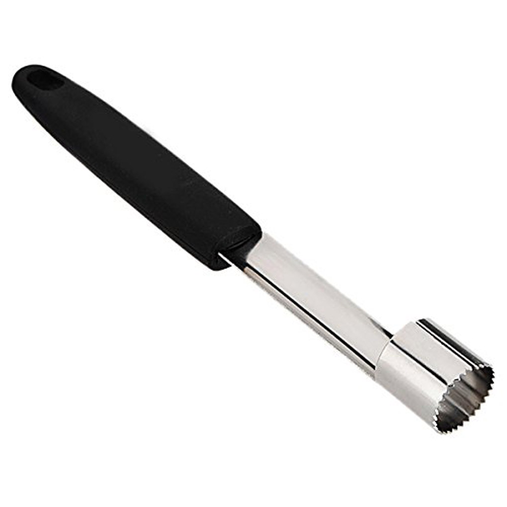 Descorazonador de peras de frutas de acero inoxidable, descorazonador de manzanas negro, cortador de cocina, novedad,