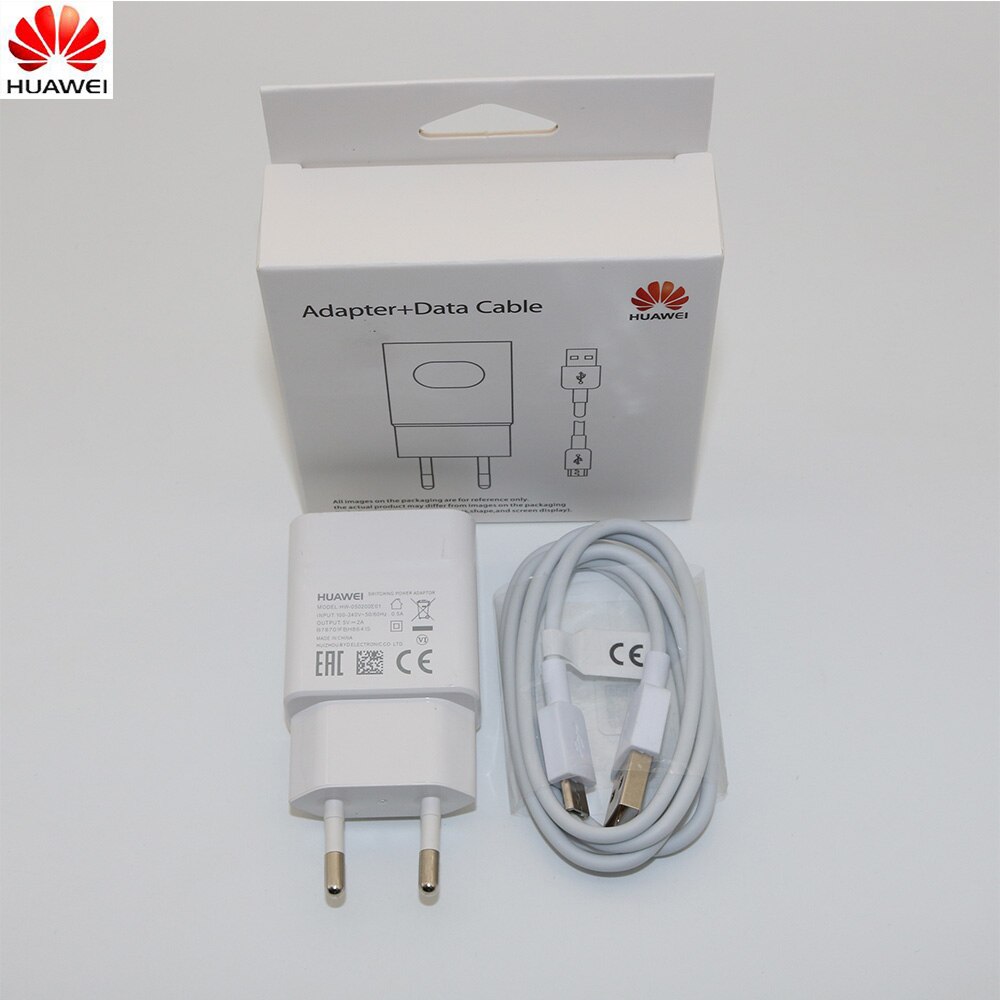 Huawei 5V2A charger Original EU Fast Charge power adapter usb micro cable for p9 8 lite honor 8x 7x y6 y7 y9 p smart z